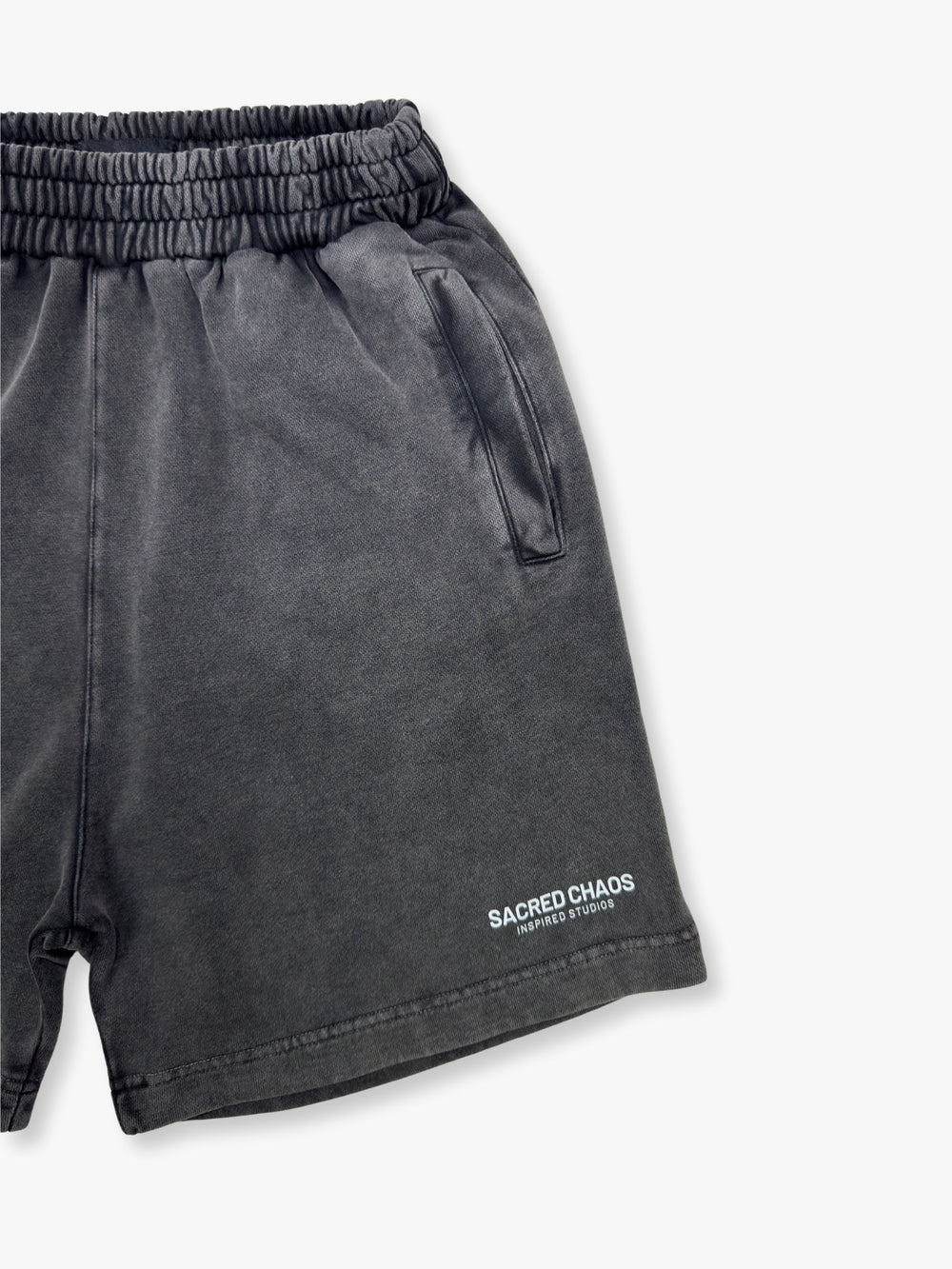 Short Washed Black | CHAOS IS FUEL