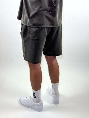 Short Washed Black | CHAOS IS FUEL